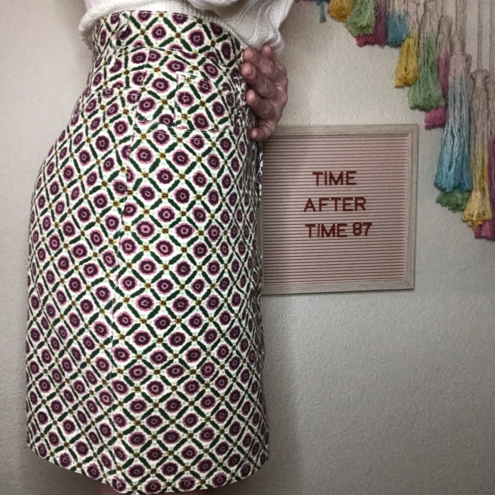 🏵VTG 90s floral ESPRIT skirt - Picture 2 of 8